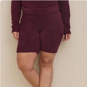 NWT Torrid Teddy Lounge Bike Shorts